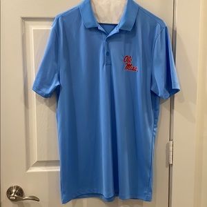 Ole Miss Alumni Nike Powder Blue Polo